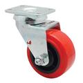 Commercial Swivel Plate Caster With 4 in Wheel 35542